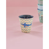 Rice Melamin Kop Med Shark Print - Medium - 250 Ml