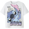 Name It Bright White Nkffora Stitch Ss Nreg Top Box Noos Wdi