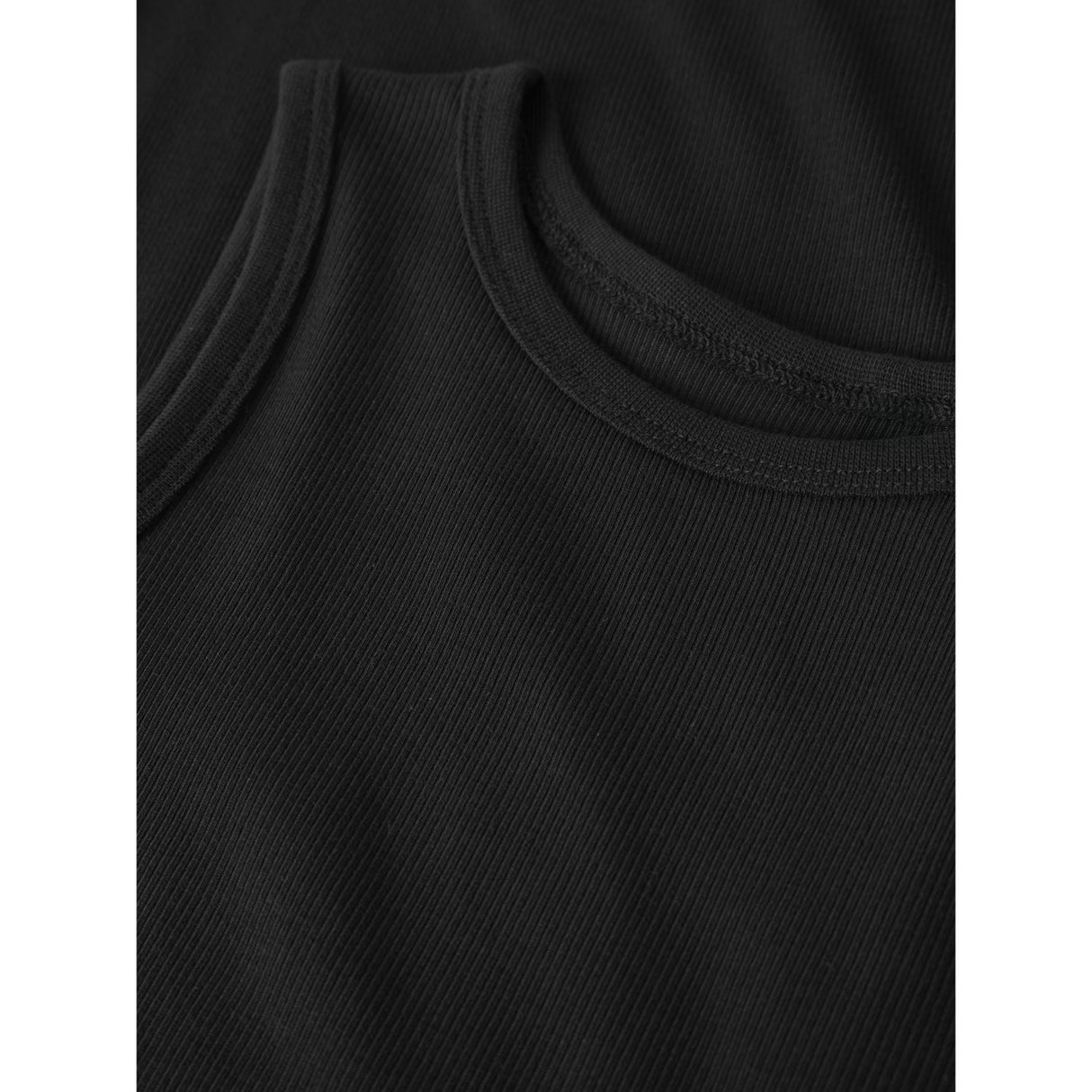 Name It Black Nkfnakal Sl Slim Maxi Kjole Noos