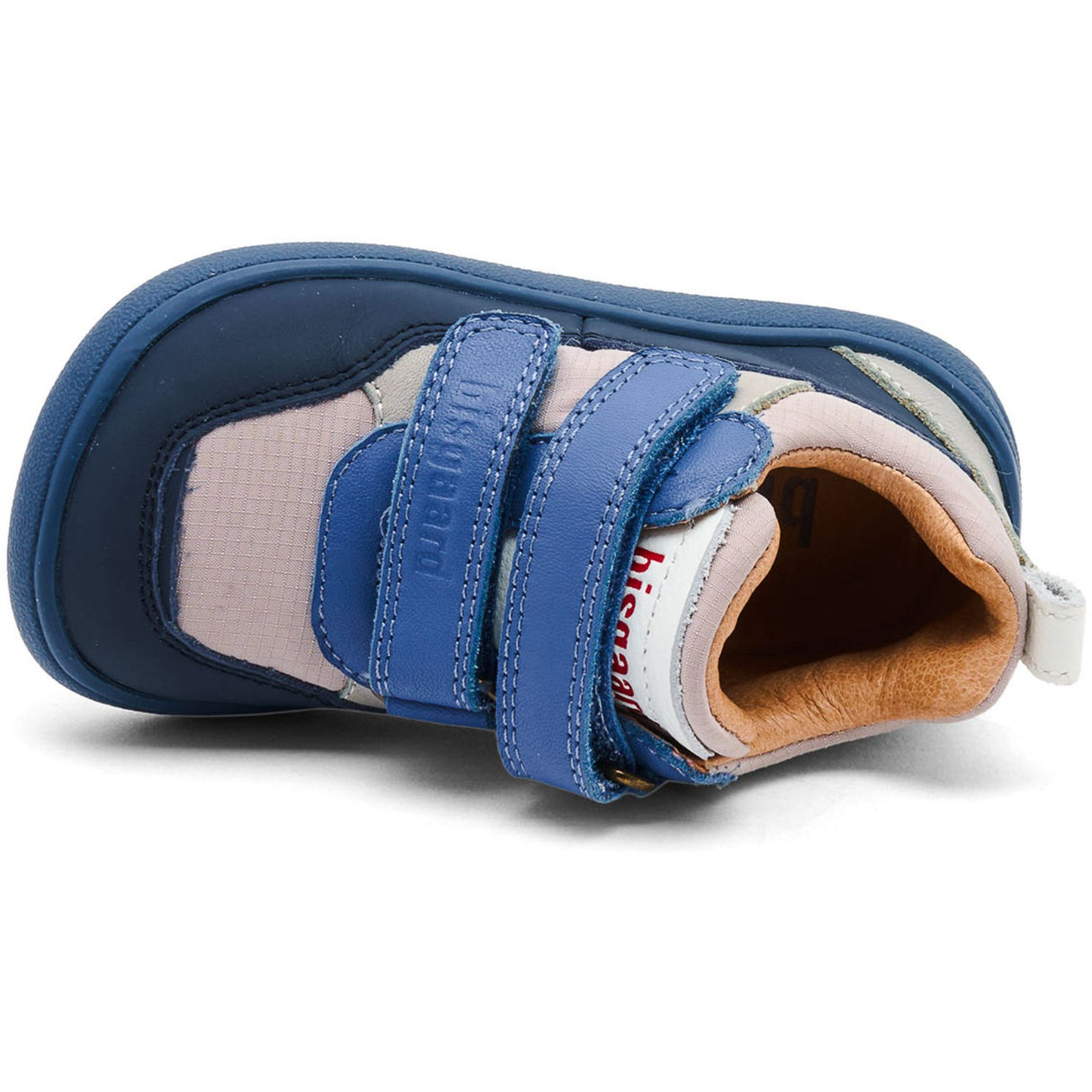 Bisgaard Navy Barefoot Elroy First Step Sko