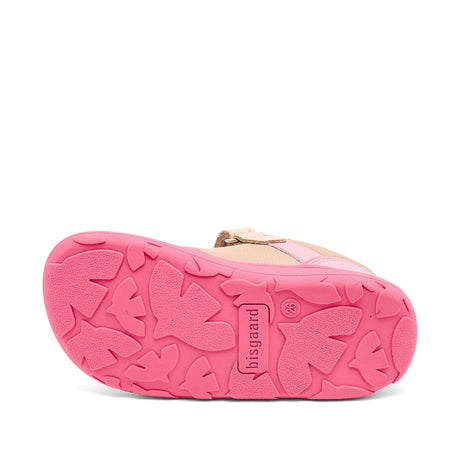 Bisgaard Pink Barefoot Baloo Velcro Sko