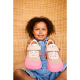 Bisgaard Pink Barefoot Baloo Velcro Sko