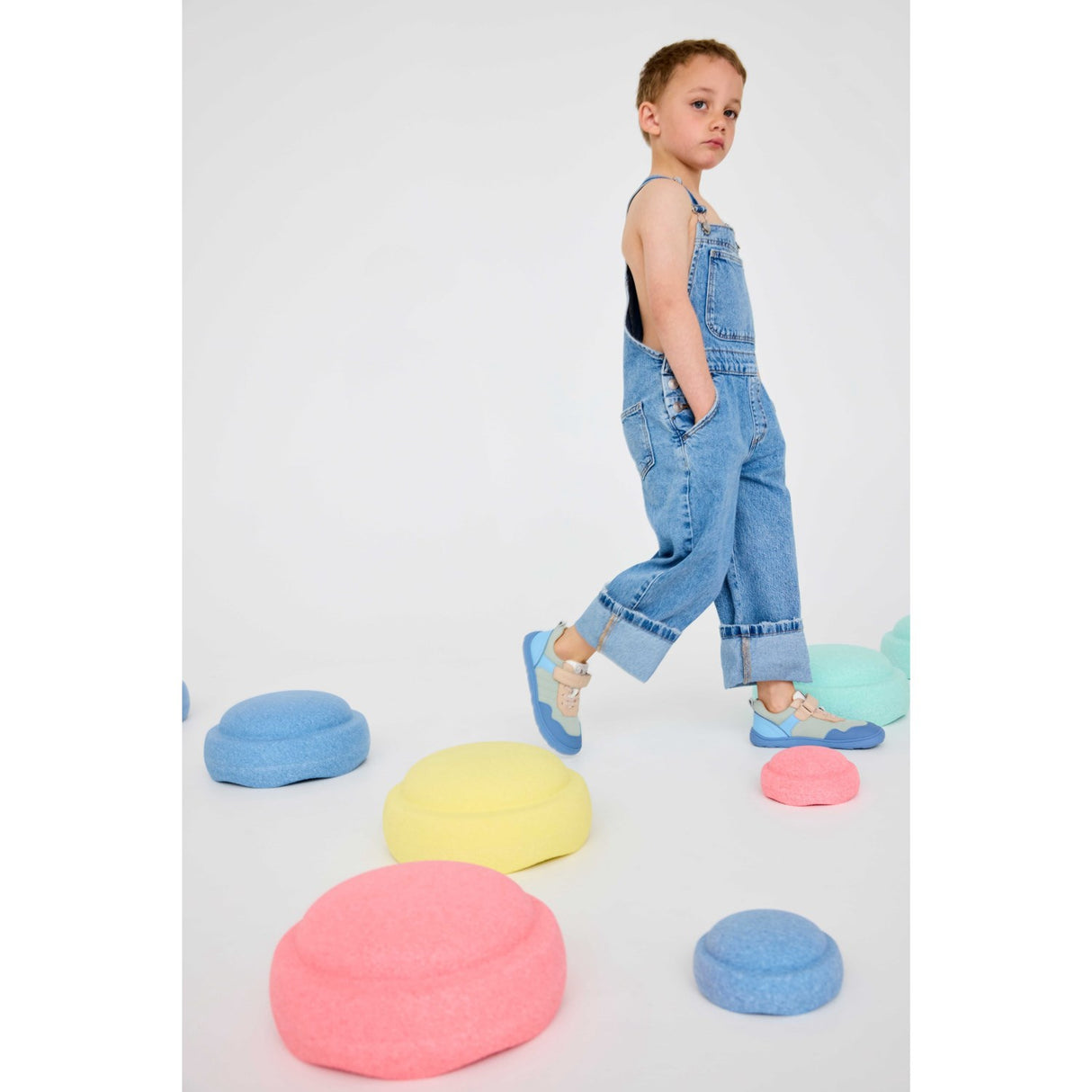 Bisgaard Sky Barefoot Baloo Velcro Sko