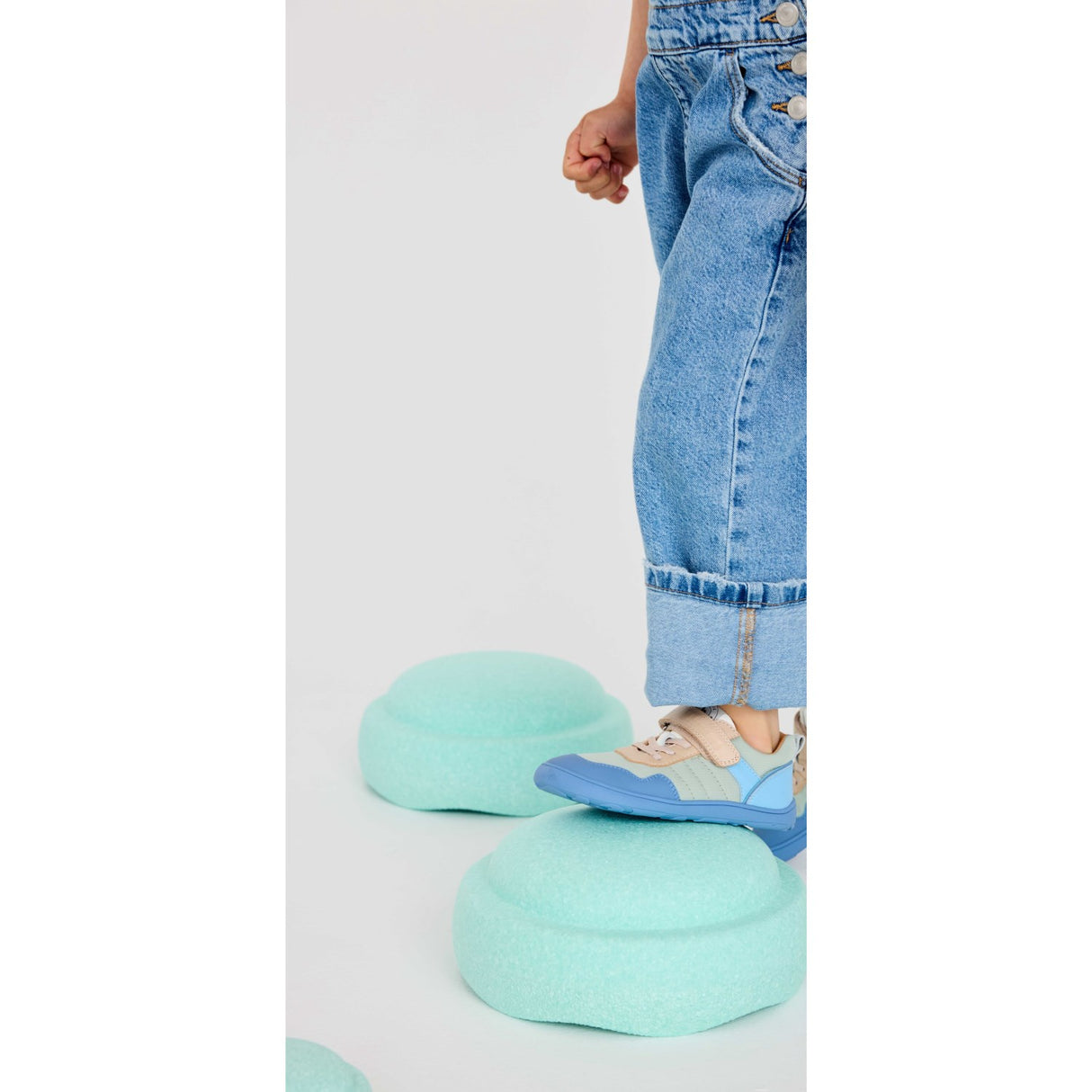 Bisgaard Sky Barefoot Baloo Velcro Sko