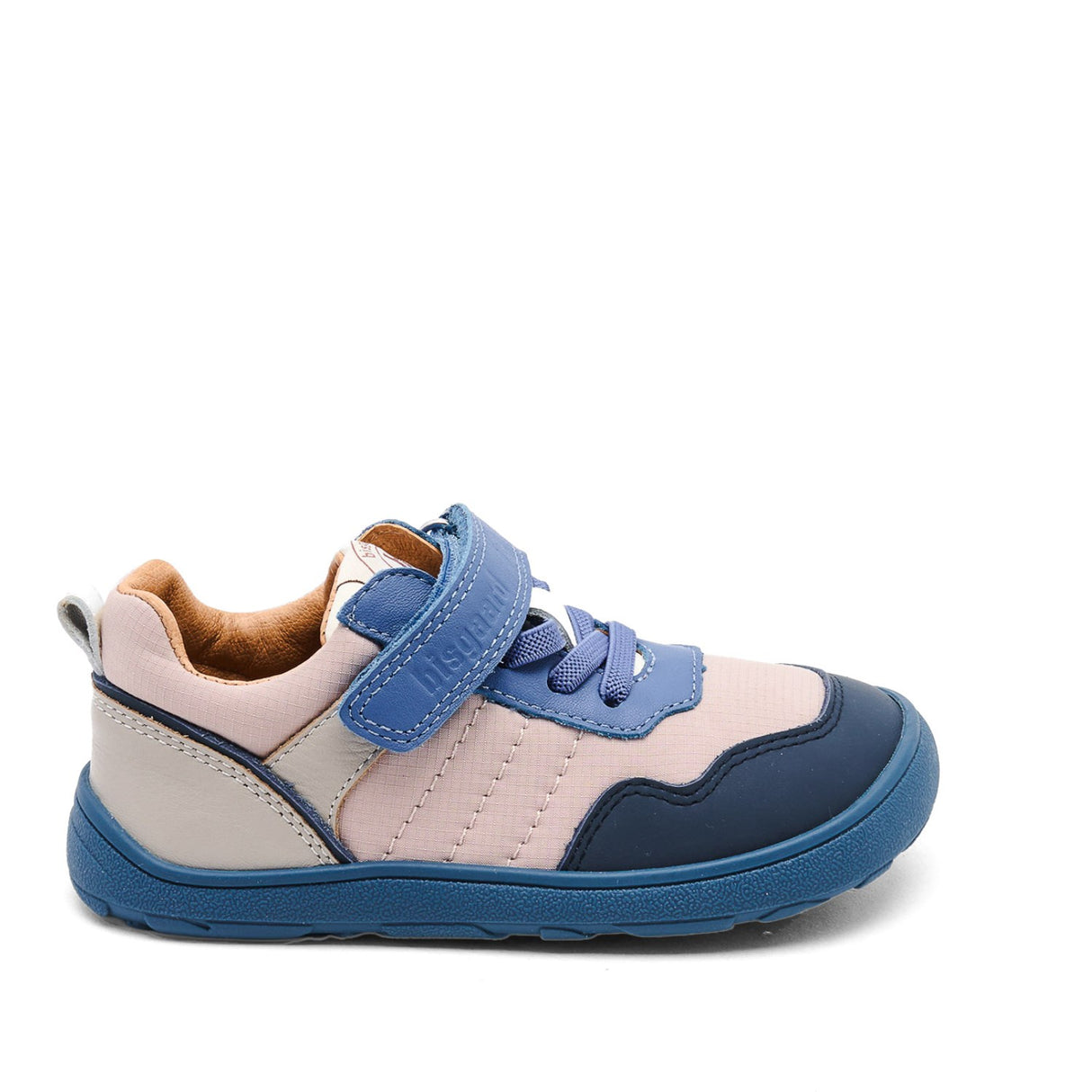 Bisgaard Navy Barefoot Baloo Velcro Sko