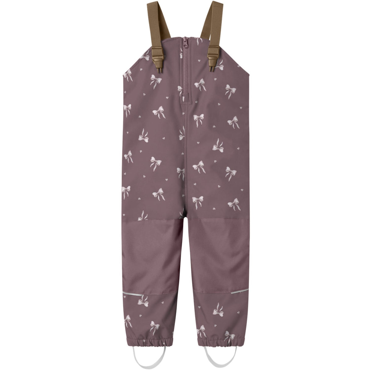 Name It Wistful Mauve Heart Bow Nmfalfa08 Softshell Smækbukser AOP Fo