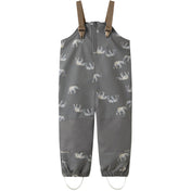 Name It Quiet Shade Elephant Nmmalfa08 Softshell Smækbukser AOP Fo