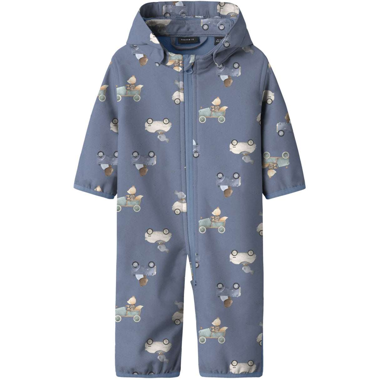 Name It Country Blue Cute Explorer Nbmalfa08 Softshell Dragt AOP Fo