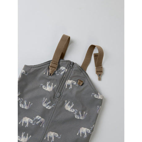 Name It Quiet Shade Elephant Nmmalfa08 Softshell Smækbukser AOP Fo