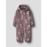 Name It Wistful Mauve Balloon Teddy Nbfalfa08 Softshell Dragt AOP Fo