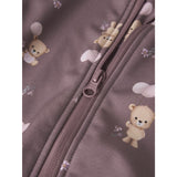 Name It Wistful Mauve Balloon Teddy Nbfalfa08 Softshell Dragt AOP Fo