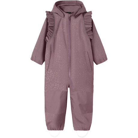 Name It Wistful Mauve Nmfalfa08 Softshell Dragt Flæse Foil Fo