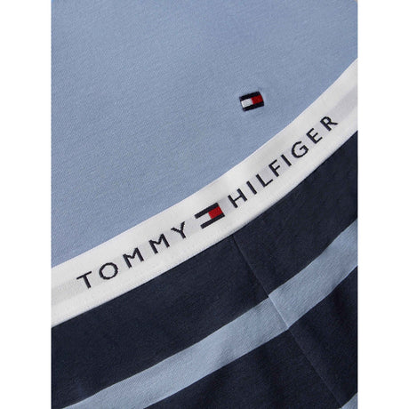 Tommy Hilfiger Rugby Stripe / Brisk Blue Ss Pj Sæt