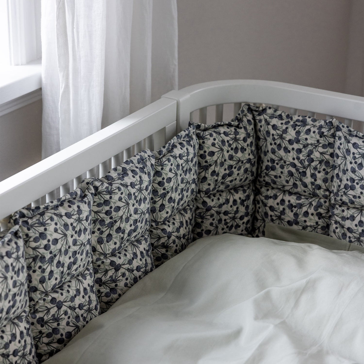 Sebra Blue Olive Baby Sengerand Kapok