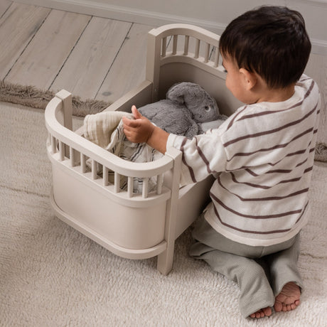 Sebra Birchbark Rose Dukke Seng Og Madras