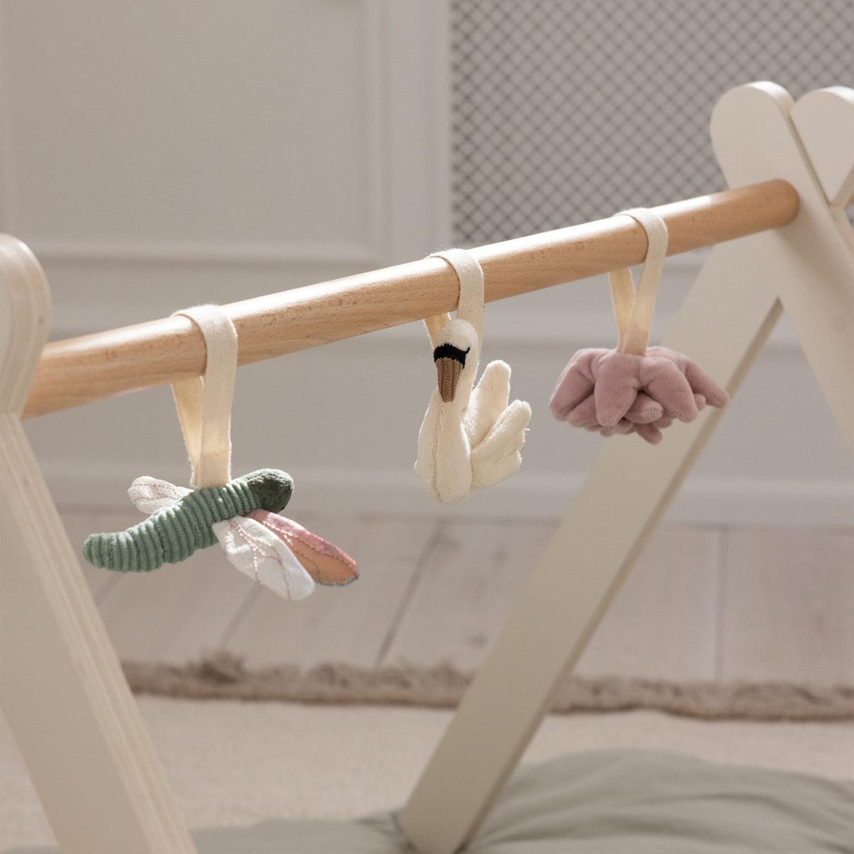 Sebra Multi Flower/Dragonfly/Swan Aktivitetslegetøj 3-Pak