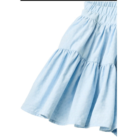 COPENHAGEN COLORS Lt. Blue Nederdel W. Tyl Lining