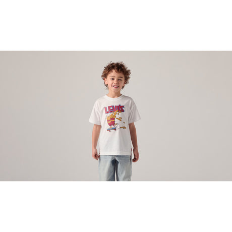 Levi's Bright White Lvb Fries On The Loose T-Shirt