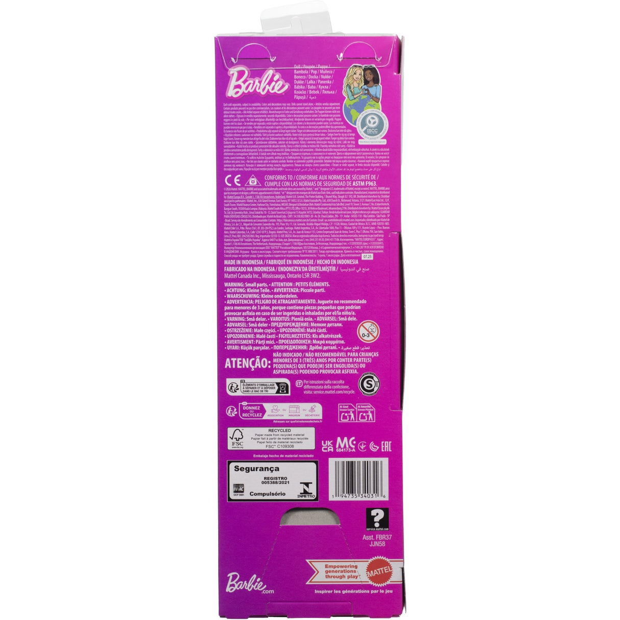 Barbie® Mode Dukke Striber Autismebevidsthed