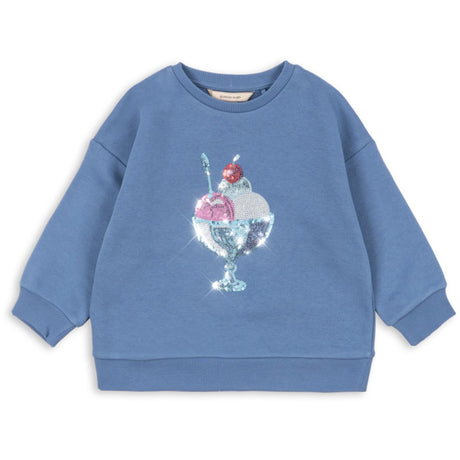 Konges Sløjd Colony Blue Loumilla Sweatshirt Ocs
