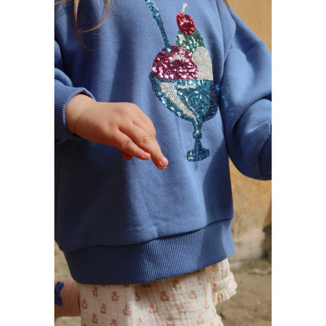 Konges Sløjd Colony Blue Loumilla Sweatshirt Ocs