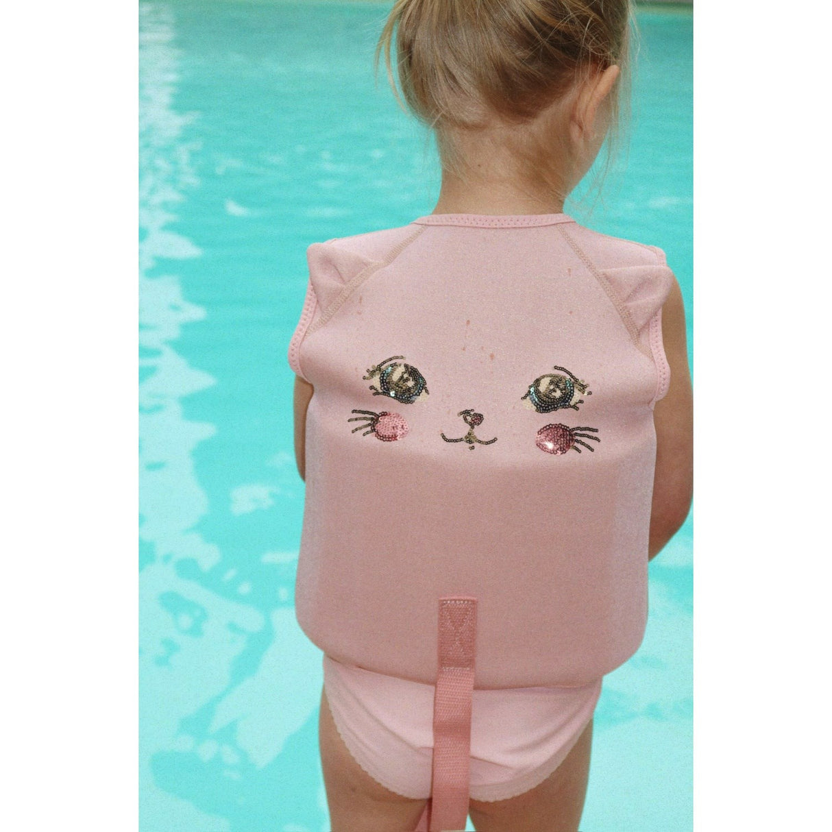 Konges Sløjd Powder Pink Kitty Svømmevest