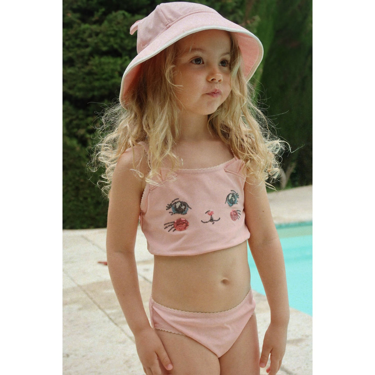 Konges Sløjd Powder Pink Kitty Swim Hue Grs