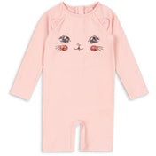Konges Sløjd Powder Pink Kitty Badeheldragt Grs