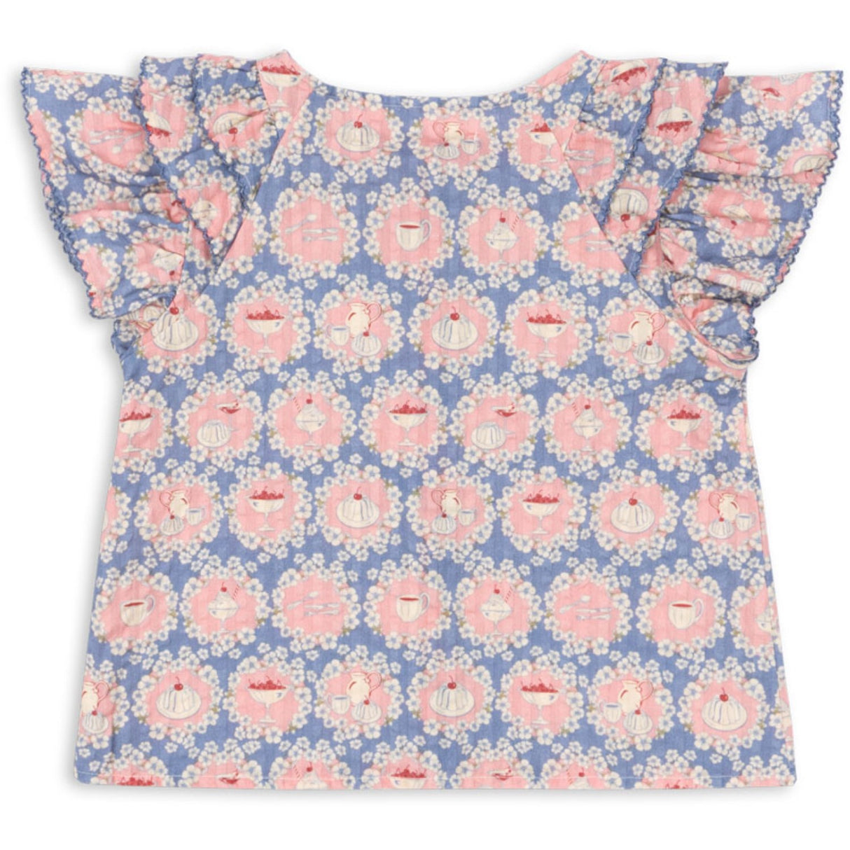 Konges Sløjd Snack Time Kim Flæse Ss Skjorte Gots