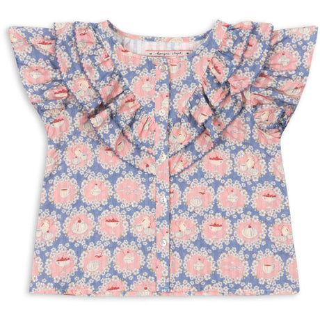 Konges Sløjd Snack Time Kim Flæse Ss Skjorte Gots