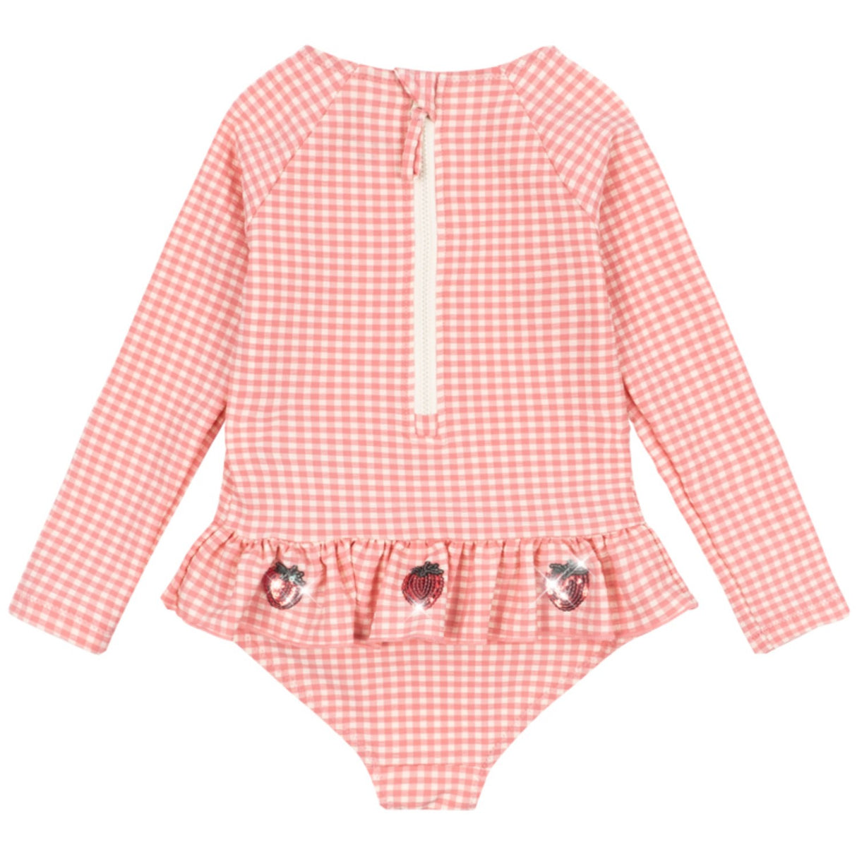 Konges Sløjd Geranium Pink Etta Ls Badedragt