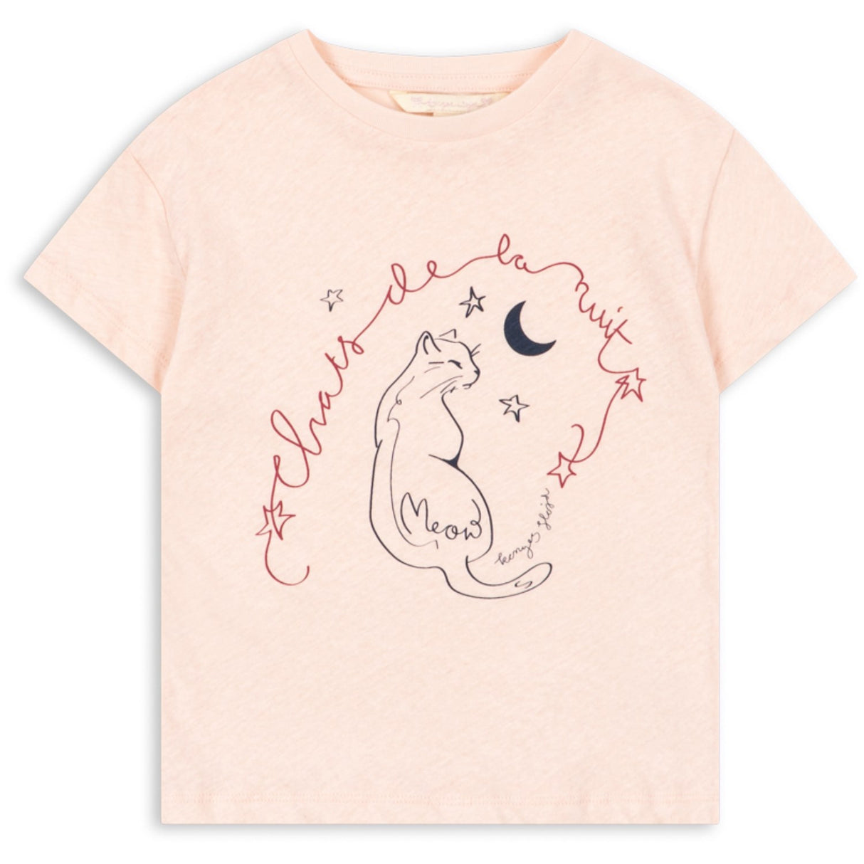 Konges Sløjd Pink/Meow Era Tee Ocs