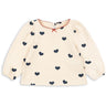 Konges Sløjd Cuore Tricolore Drey Slit Bluse Gots