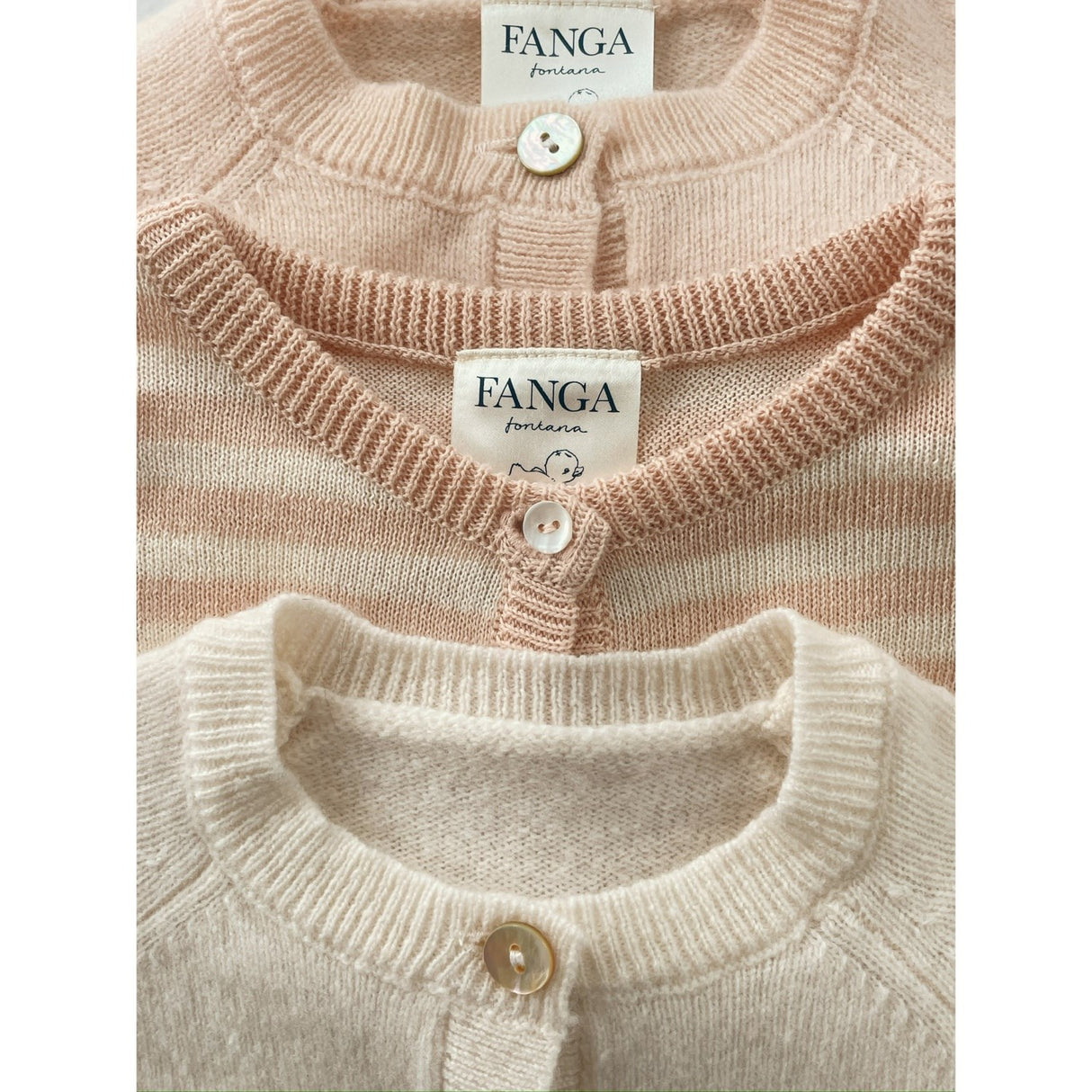 Konges Sløjd Creole Pink Fanga Fontana Savora Due Cardigan