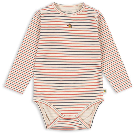 Konges Sløjd Stripe Tricolore Petit Basic Ls Body Gots