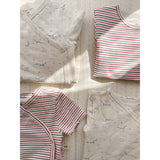 Konges Sløjd Stripe Tricolore Petit Basic Newborn Heldragt Gots