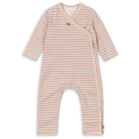 Konges Sløjd Stripe Tricolore Petit Basic Newborn Heldragt Gots