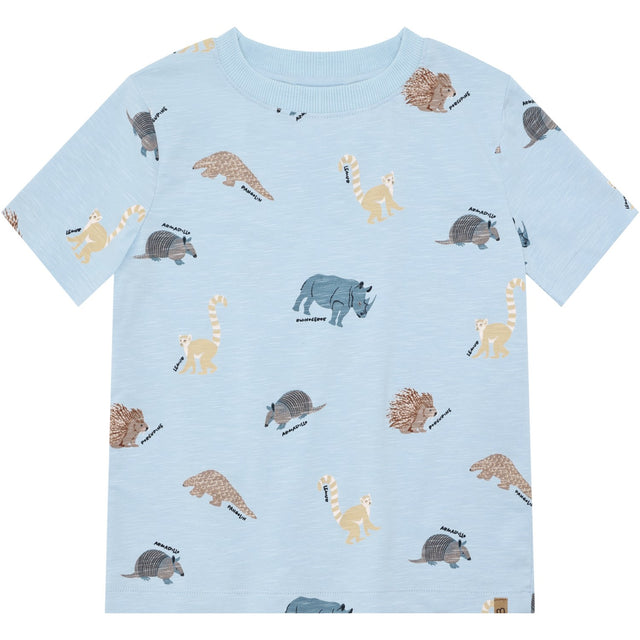 Minymo Niagara Mist T-Shirt Ss Aop