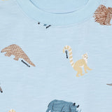 Minymo Niagara Mist T-Shirt Ss Aop