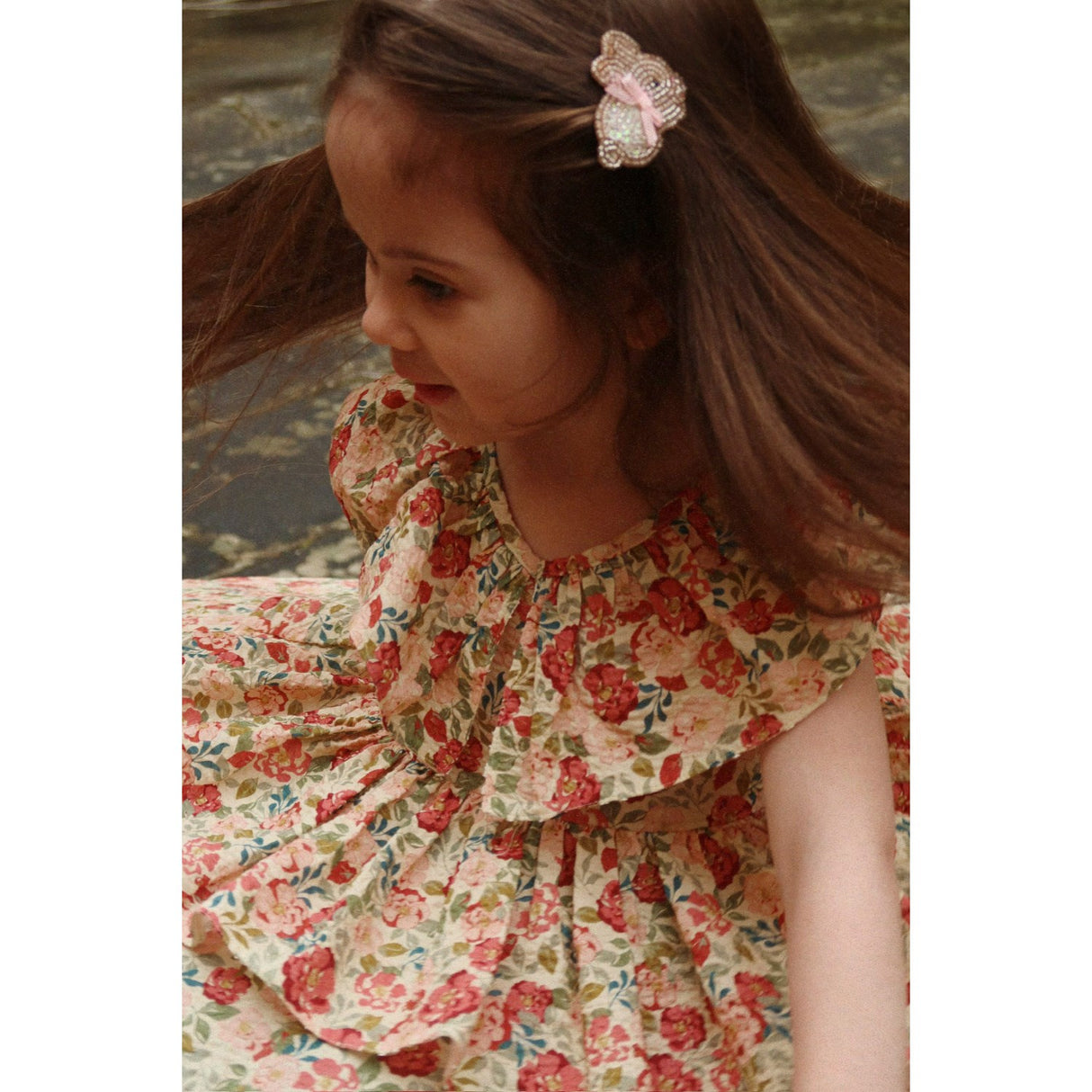 Konges Sløjd Bunny 2 Pak Beaded Bunny Hair Clips