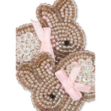 Konges Sløjd Bunny 2 Pak Beaded Bunny Hair Clips
