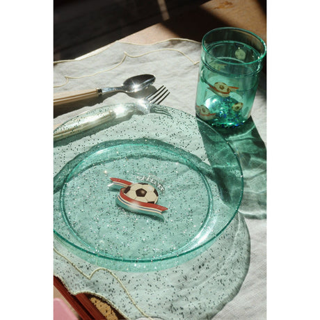 Konges Sløjd Creme/Onyx 8 Pak Bestik