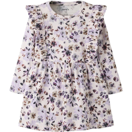 Name It Calcite Grape Compote/Shopping Bag Nmfkayla Ls Kjole Xnoos