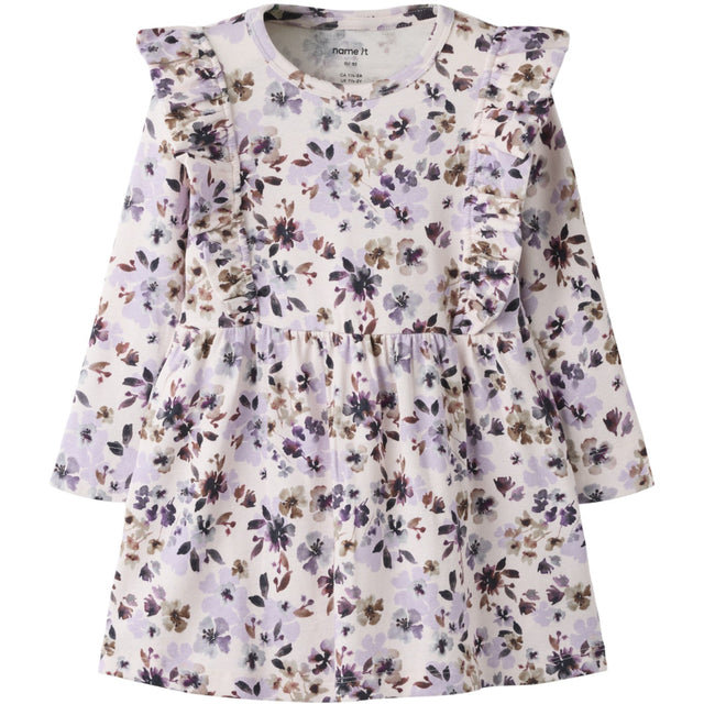 Name It Calcite Grape Compote/Shopping Bag Nmfkayla Ls Kjole Xnoos