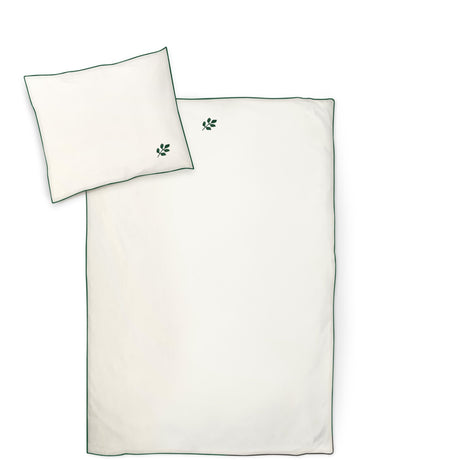 Moonboon Nature With Leaf Junior Sengetøj Embroidery