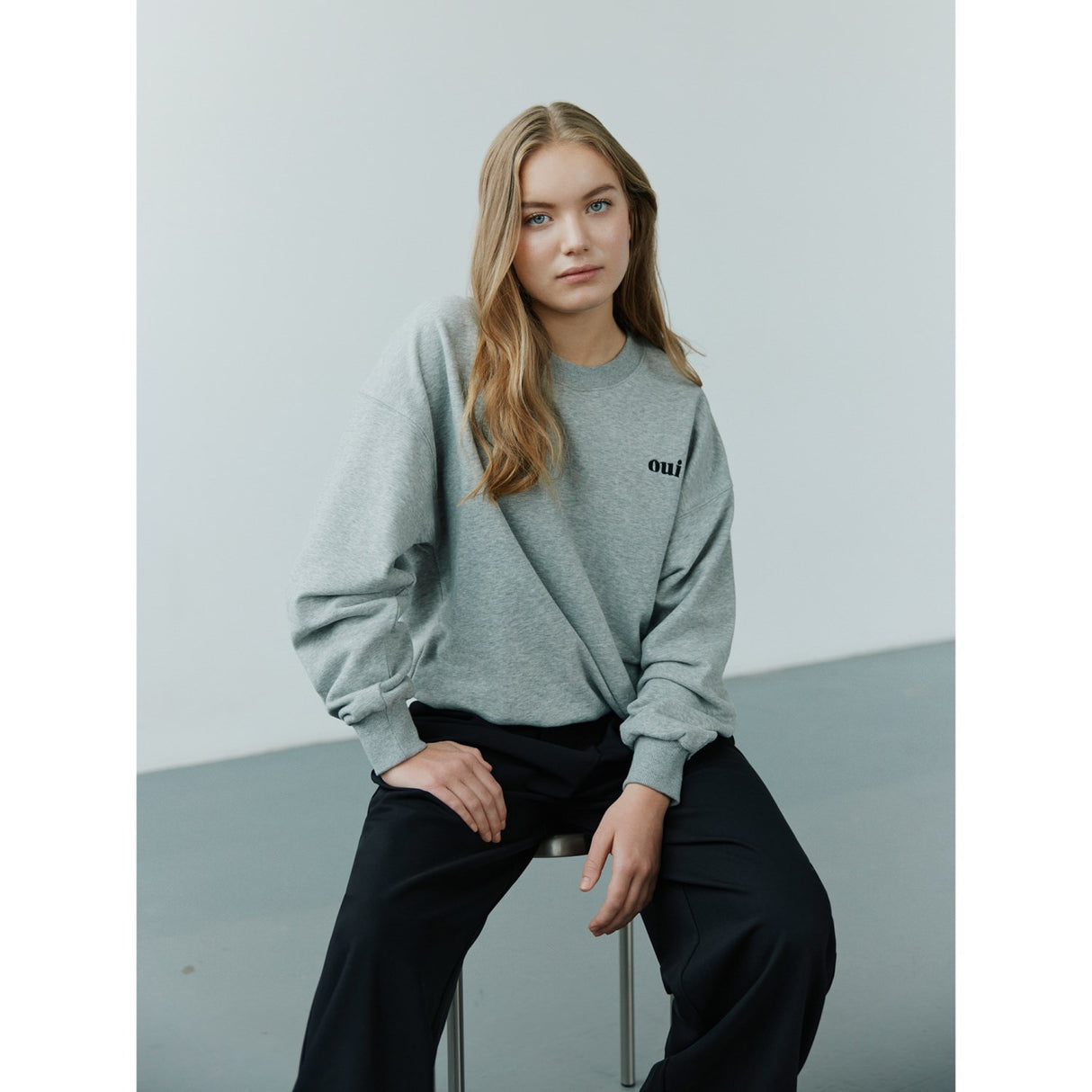 Sofie Schnoor Grey Melange Elisy Sweatshirt
