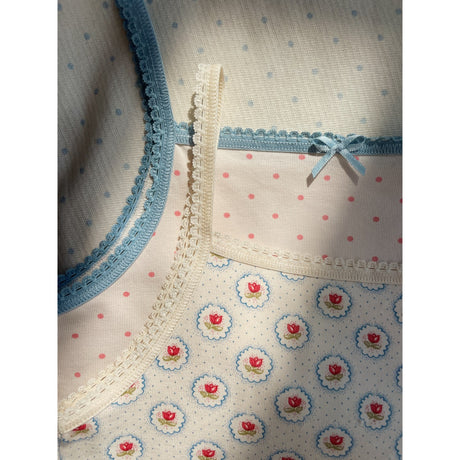 Konges Sløjd Pirouette Dot/Mirage Basic 2 Pak Strop Tops Gots