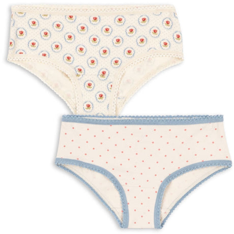 Konges Sløjd Pirouette Dot/Mirage Basic 2 Pak Girl Underbukser Gots
