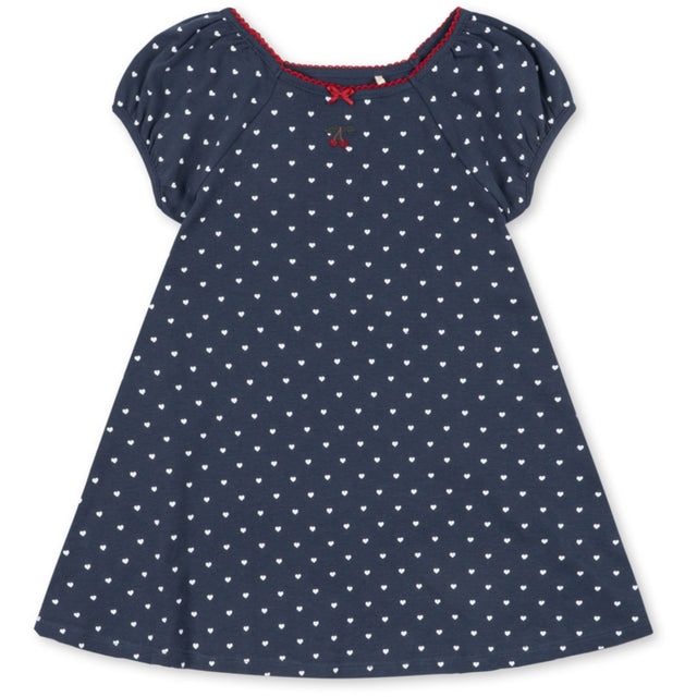 Konges Sløjd Heart Blues Classic Ss Kjole Gots