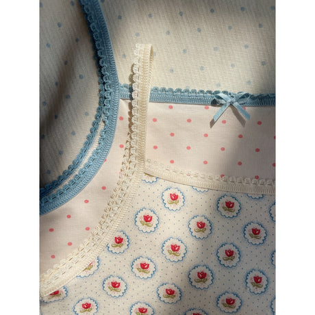 Konges Sløjd Pirouette Dot/Mirage Basic 2 Pak Strop Tops Gots